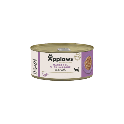 Applaws Cat Tin Mackerel w/ Sardine 70gr