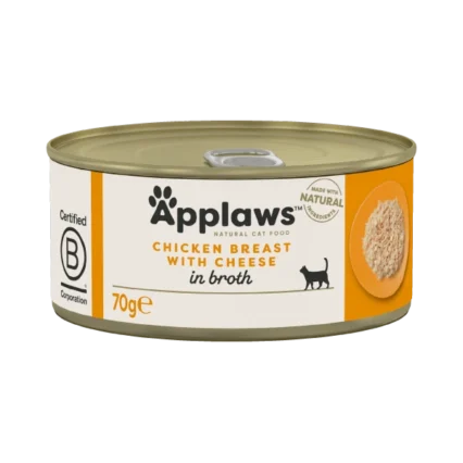 Applaws Cat Tin Chicken Breast w/ Cheese 70gr