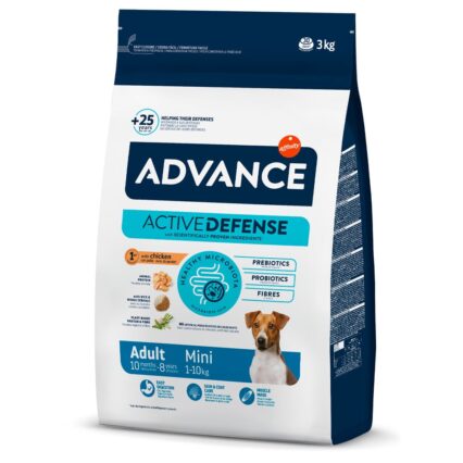 Advance Cao Mini Adulto Frango 3Kg Preço Especial
