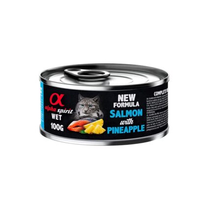 Alpha Spirit Gato Wet Food Duck/Green Apple 100gr