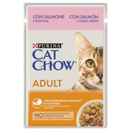 CAT CHOW Adult Salmão e Atum 85gr