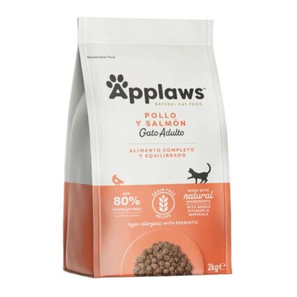 Applaws Cat Dry Chicken w/ Extra Salmon 2kg