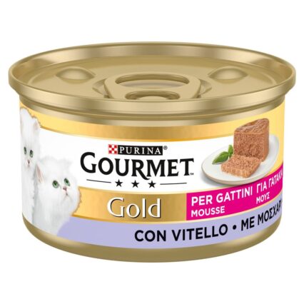 Gourmet Gold Kitten Mousse Vitela 85gr