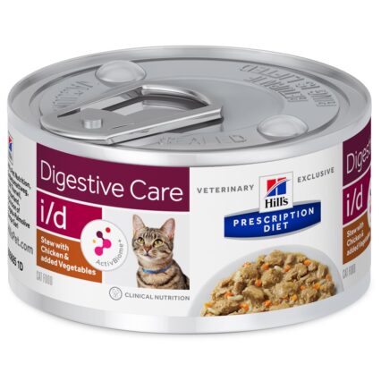 Hills PD Feline i/d stew w/ chicken & vegetables 82gr
