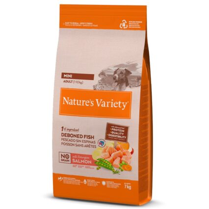 NV Dog Selected No Grain Mini Adult Salmão 7Kg