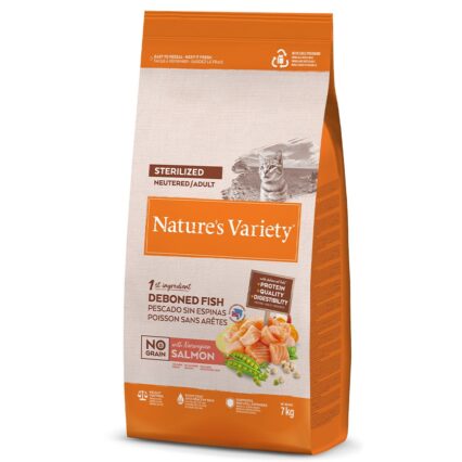 NV Cat Selected No Grain Sterilised Salmão 7kg
