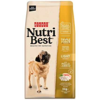 Nutribest Dog Light Chicken & Arroz 3kg