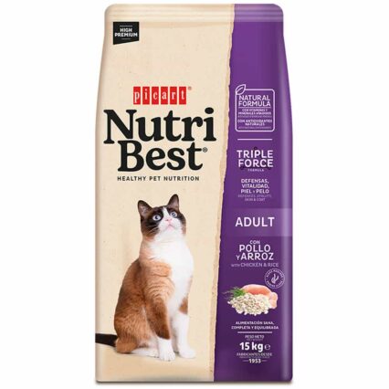 Nutribest Cat Adult Frango & Arroz 15kg