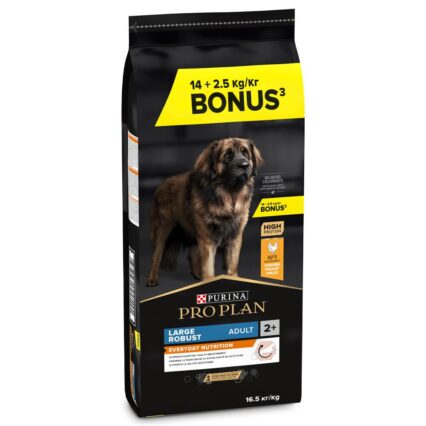 PRO PLAN Large Robust Adult Frango 14kg+2.5Kg