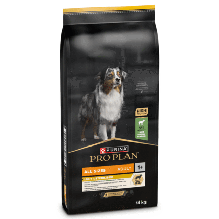 Pro Plan Dog All Size Light/Sterilised Borrego 14kg