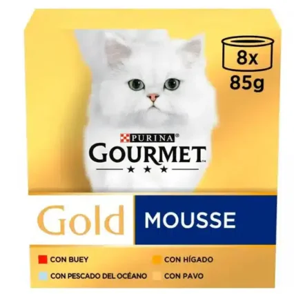 Gourmet Gold Mousse Multipack 8x85gr