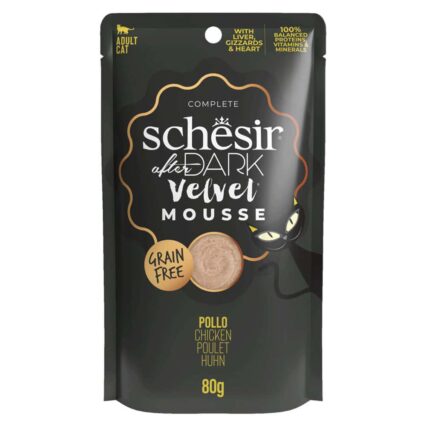 Schesir Gato Frango Dark Mousse 80gr