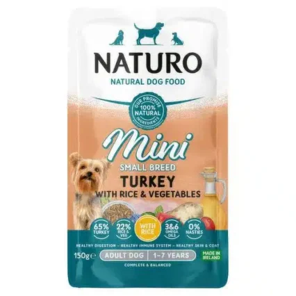 Naturo Pouch Adult Mini Grain Free Peru e Arroz 150gr