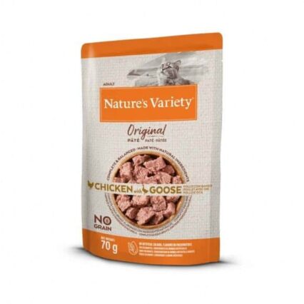 Nature's Variety Cat Wet Original No Grain Frango & Ganso 70g