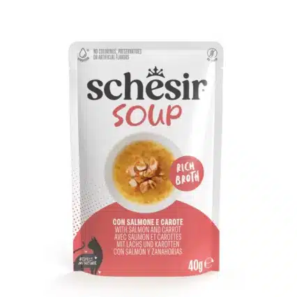Schesir Soup Salmão/Cenoura 40gr