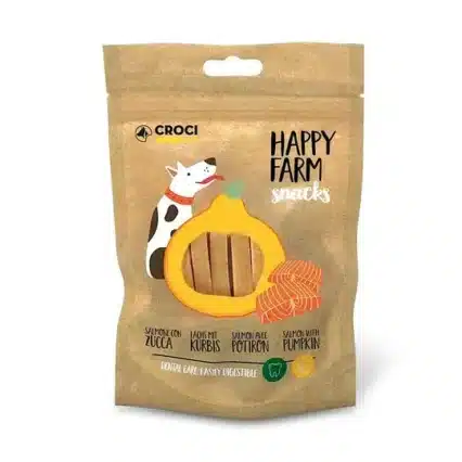 Happy Farm Salmão Abóbora 80g