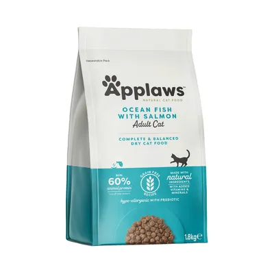 Applaws Cat Dry Adult Ocean Fish w/ Salmon 1.8kg