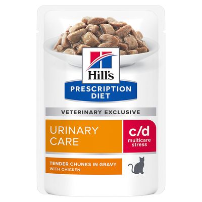 Hills Prescription Diet Feline c/d Urinary Stress with Chicken 85gr