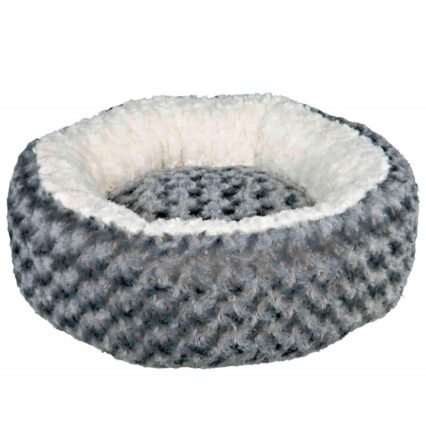 Cama Redonda Kaline 50cm Cinza/Creme