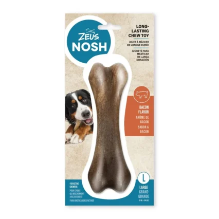 Zeus Nosh Strong Osso Bacon L 18cm