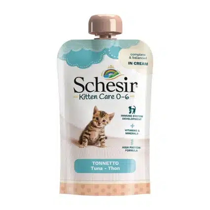 Schesir Kitten Care 0-6 Tuna Cream 150gr