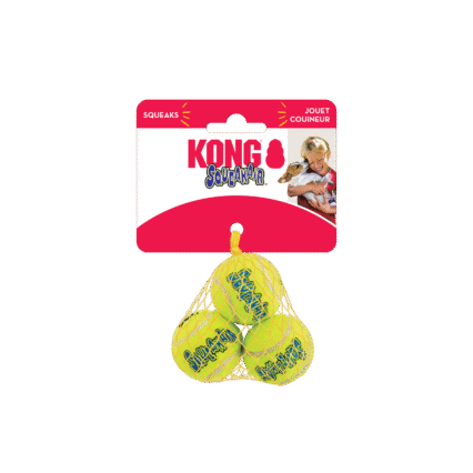 Kong Air Squeaker  Tennis Ball Small