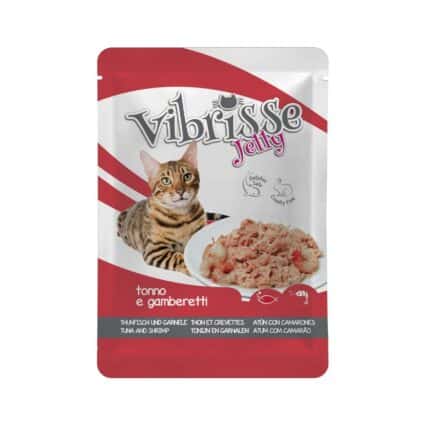 Vibrisse Saqueta Jelly Atum e Gambas 70gr