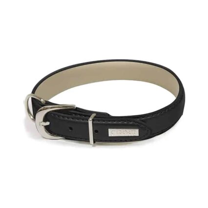 Coleira Luxury 30-35cm/15mm Preto