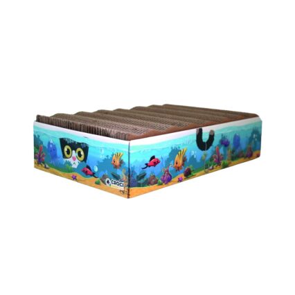 Arranhador em Cartão Multi Scratcher 44x28x10cm
