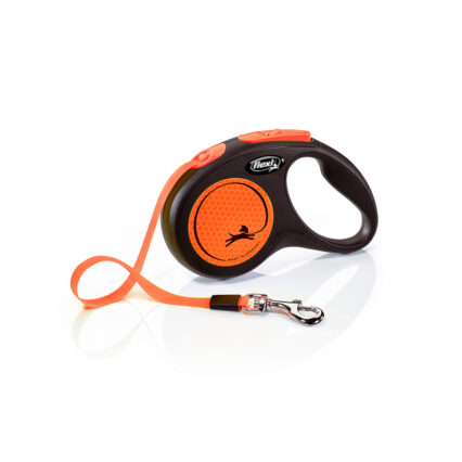 Flexi New Neon S Fita Laranja 5mt