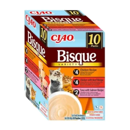 Churu Cat Bisque Multipack 10x40gr Frango