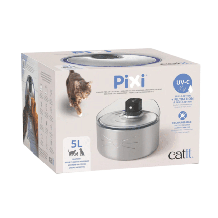 Fonte s/ cabos Catit PIXI Inox UVC 5lt
