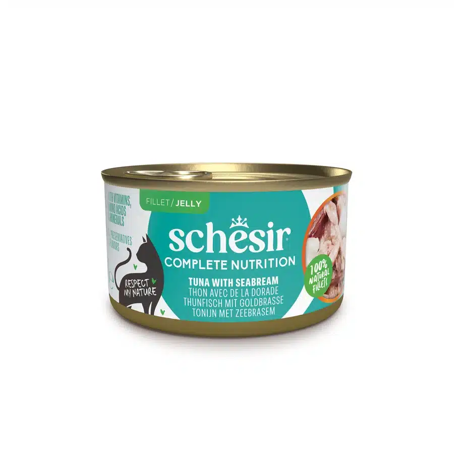 Schesir Gato Atum/Dourada 85gr