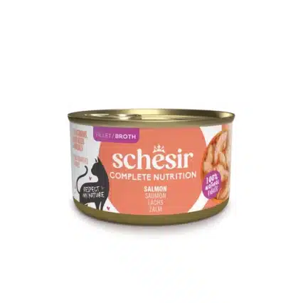 Schesir Gato Salmao Natural 85g