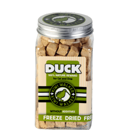 Kiwi Walker FD Snack-Duck Square Jar - 80g