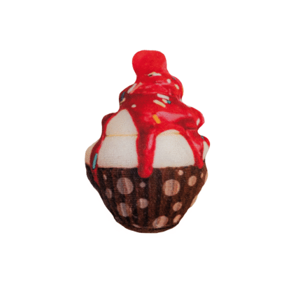 Brinquedo Gato Bakery Cupcake Pink Catnip 7cm