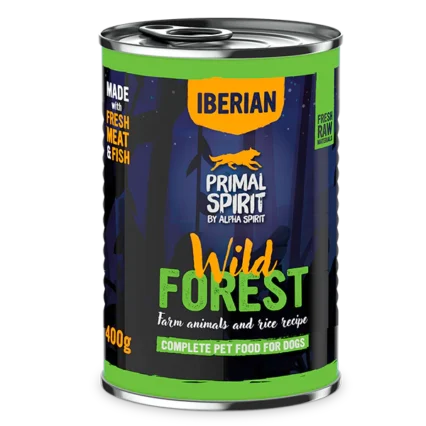 "Iberian" Wild Forest Dog Cans 400gr