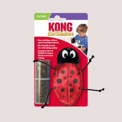 Kong Cat Refillable LadyBug