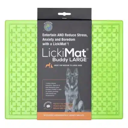 LickiMat Dog Buddy XL Green