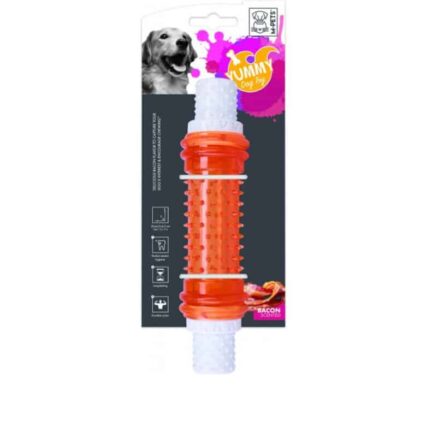 Brinq Cão Yummy c/ Sabor a Bacon 20cm