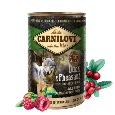 Carnilove Duck e Pheasant Adult Dog Wet Lata 400g