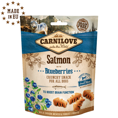 Carnilove Dog Snack Salmon & Blueberries 200g