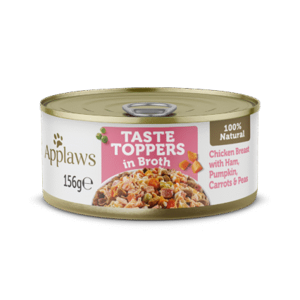 Applaws Dog Tin Chicken w/ Ham & Vegetables in Broth 156gr