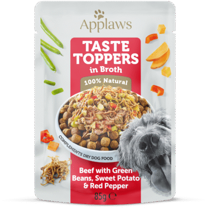 Applaws Taste Toppers Beef w/ Green Beans, Sweet Potato & Red Pepper 85g