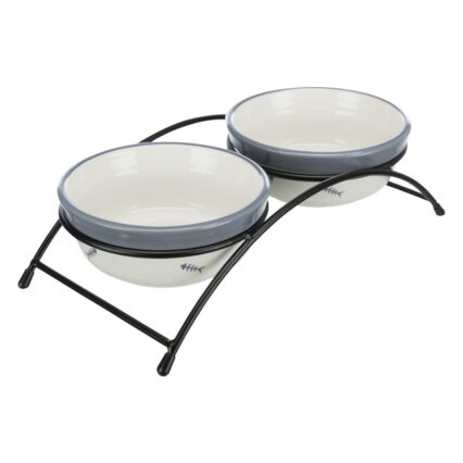 Comedouro Duplo Ceramico EatOnFeet