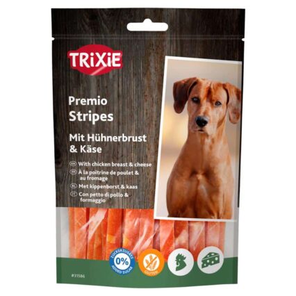 Premio Tiras de Frango c/Queijo 100gr