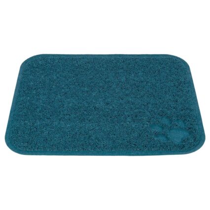 Tapete em PVC p/WC 37x45cm Azul