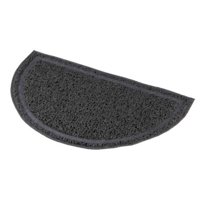 Tapete Semi Circular p/WC 41x25cm Antracite