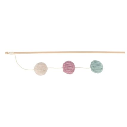 Bastao c/ 3 Bolas de Pelucia 35cm