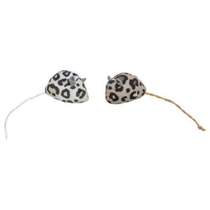 Rato em Pelucia/Poliester c/Catnip 5cm (2 uni)
